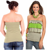 Blusa Tomara Que Caia com Babados - Ref.269911